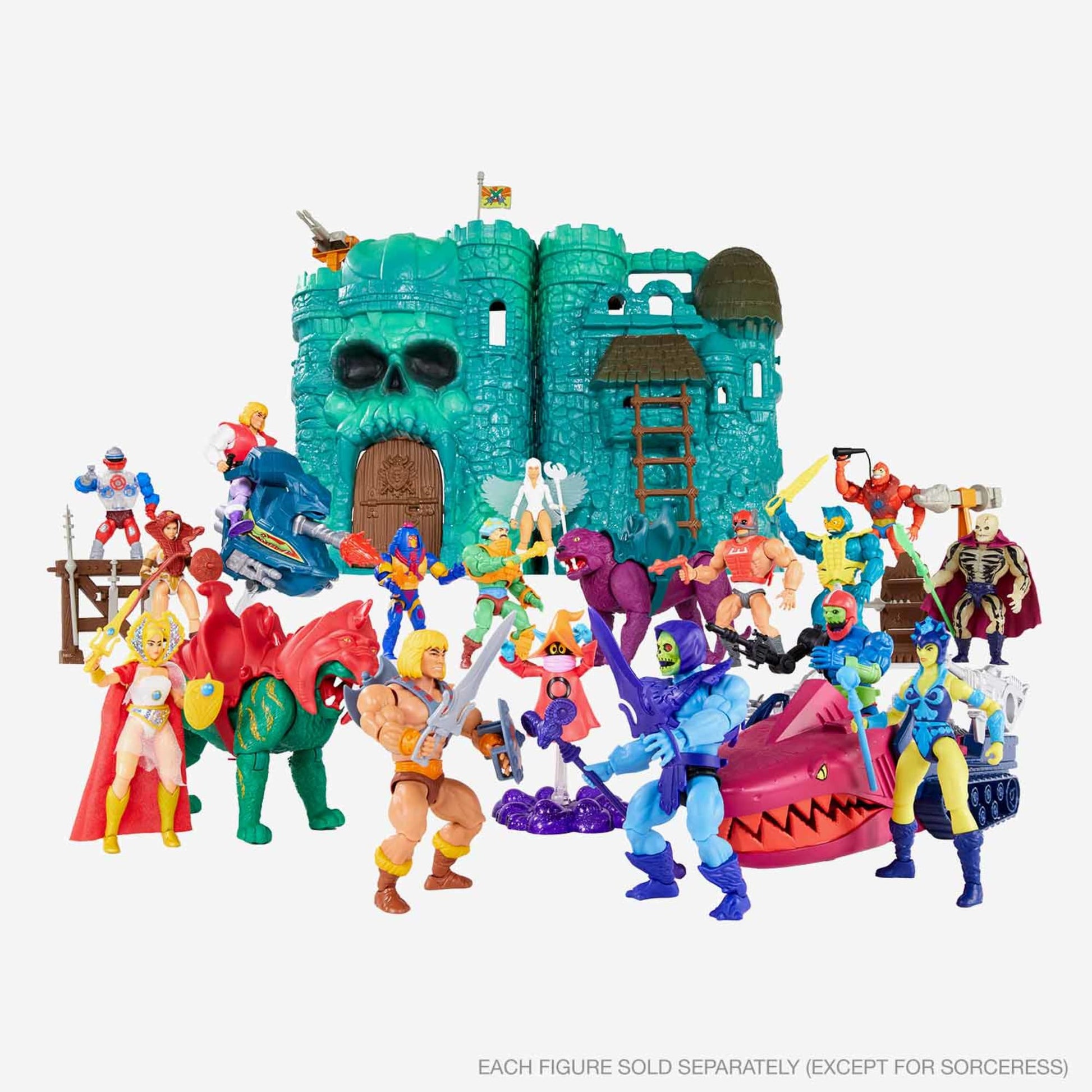 Masters of the Universe Origins Castle Grayskull Playset - Mô hình Lâu đài Pháo đài Eternia Mattel Mattel - ảnh 2 - Playset