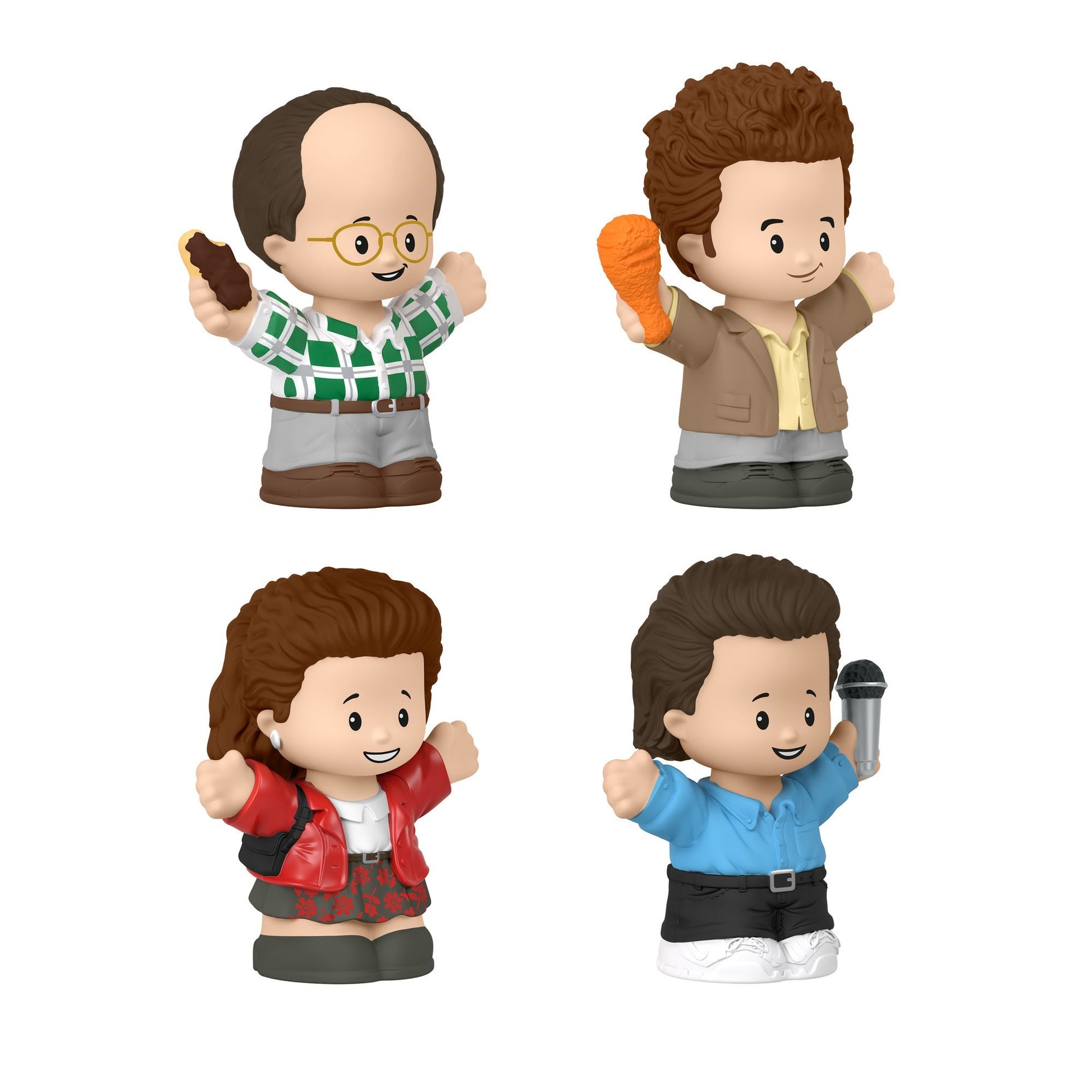 Little People Collector Seinfeld Figures - Bộ Mô Hình Nhân Vật Sưu Tầm - Mattel - Góc nhìn khác 3