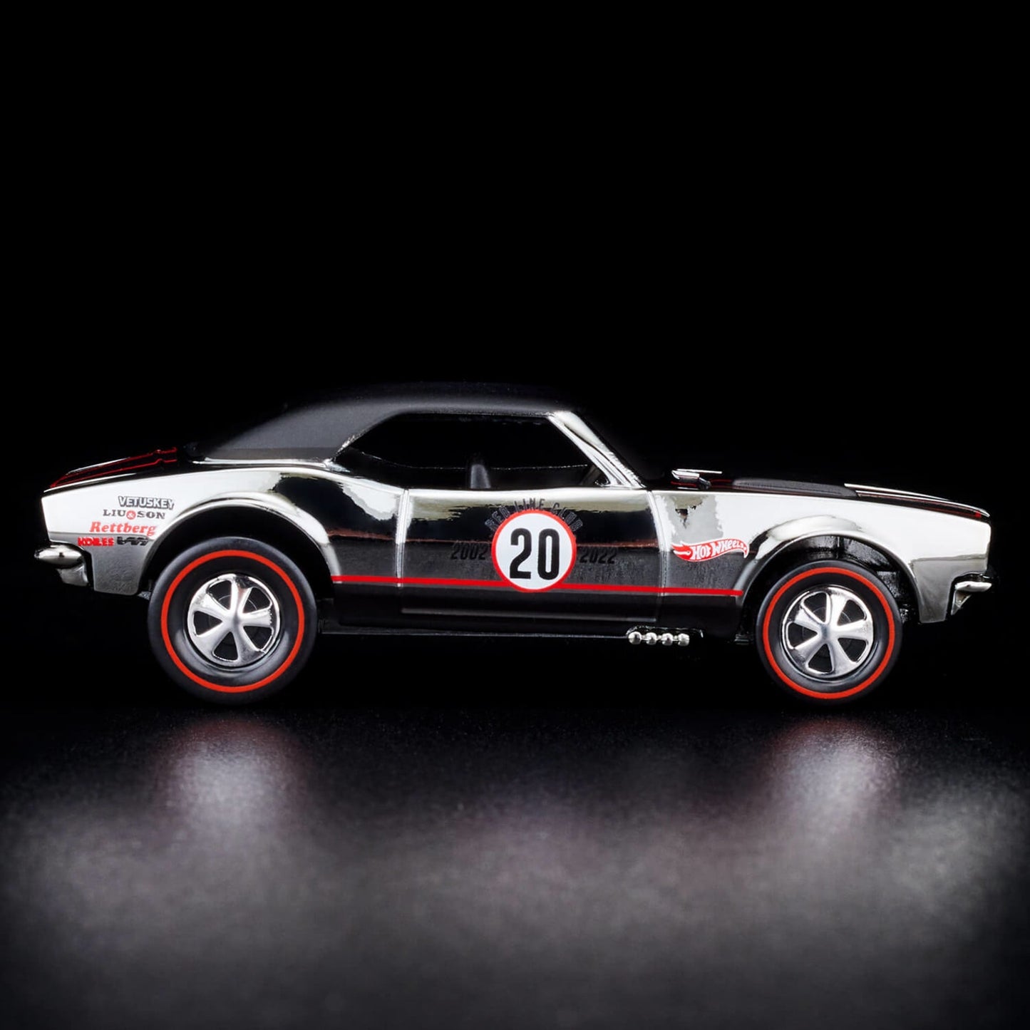 RLC EXCLUSIVE CUSTOM CAMARO - RLC 20th ANNIVERSARY Xe Mô Hình Hot Wheels Cao Cấp - Hình ảnh bổ sung 6