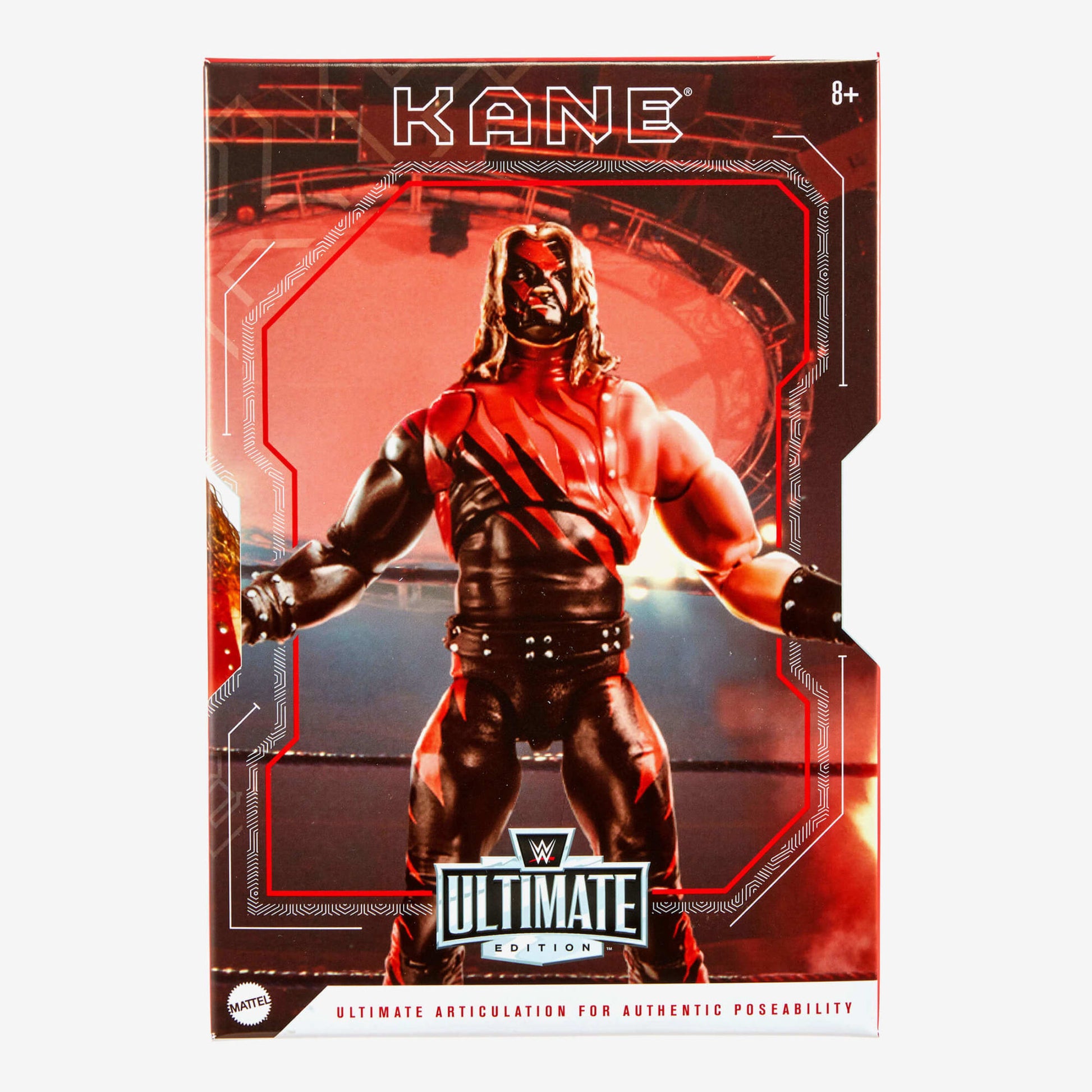 WWE Ultimate Edition Attitude Era Ring and Kane Figure - Bộ Sàn Đấu Và Mô Hình Kane Sưu Tầm - Mattel HNM39 Mattel - ảnh 5 - A