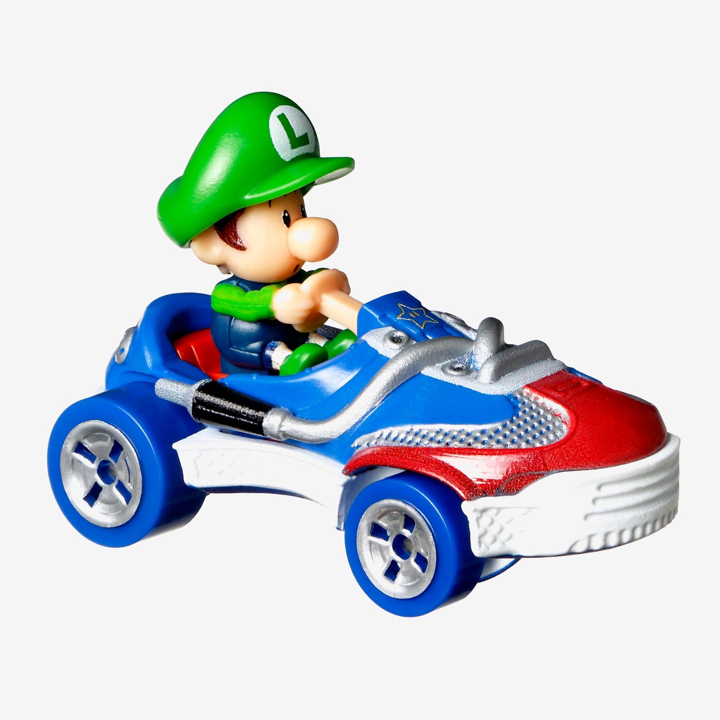 HOT WHEELS MARIOKART, 4 Pack with 1 Exclusive Kart - Bộ 4 Xe Mô Hình Kim Loại - Hot Wheels HDB25 - Hình ảnh bổ sung 5