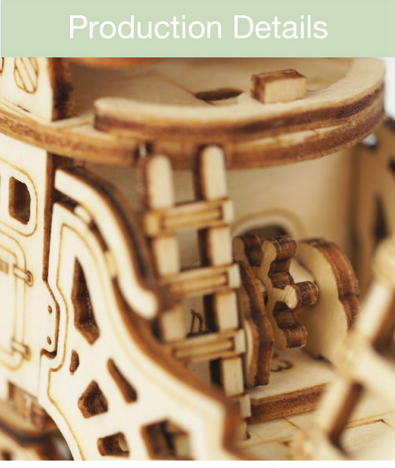 Rolife Modern 3D Wooden Puzzle - Airship TG407 - Mô hình gỗ 3D lắp ráp - Rolife