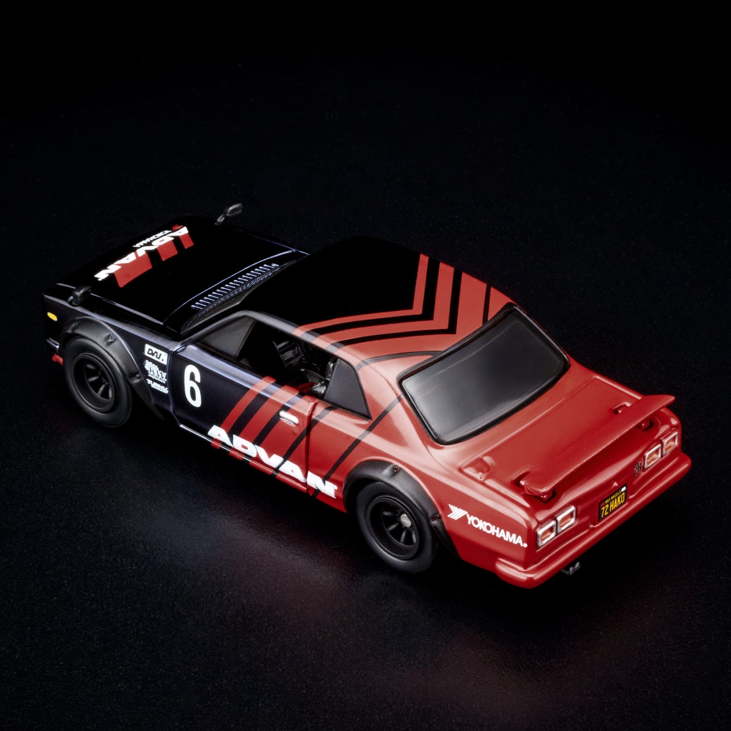 Hot Wheels RLC 1972 Skyline H/T 2000GT-R - Mô Hình Xe Nissan Skyline JDM Cao Cấp - Hot Wheels RLC Exclusive
