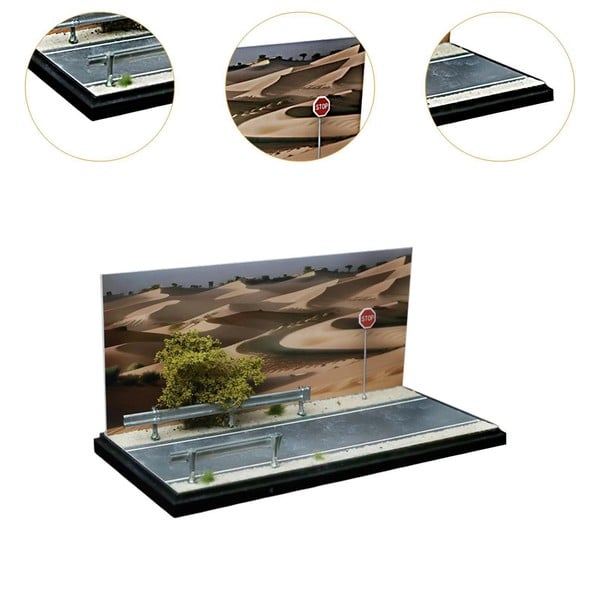 Diorama 1:64 - Đường Qua Sa Mạc
