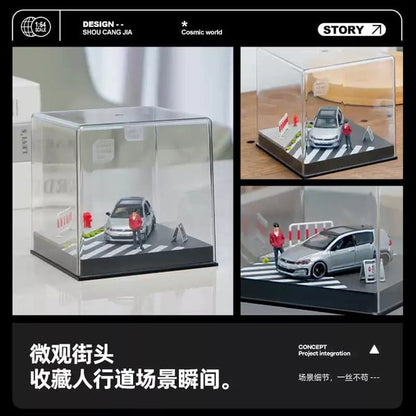 Diorama 1:64 Kèm Hộp Trưng Bày - Vạch Đi Bộ 82016