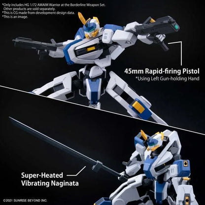 Amaim Warrior at the Borderline Weapon Set - Kyoukai Senki - HG 1/72