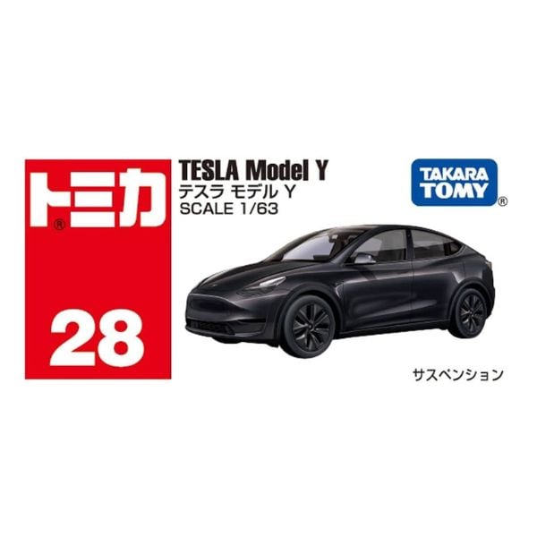 Tomica No. 28 Tesla Model Y