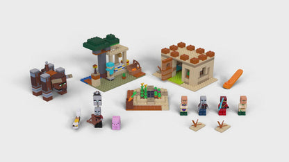 LEGO® Minecraft® The Illager Raid - Bộ Đồ Chơi Lắp Ráp Cuộc Tấn Công Của Illager - LEGO 21160 - Hình ảnh chi tiết 2