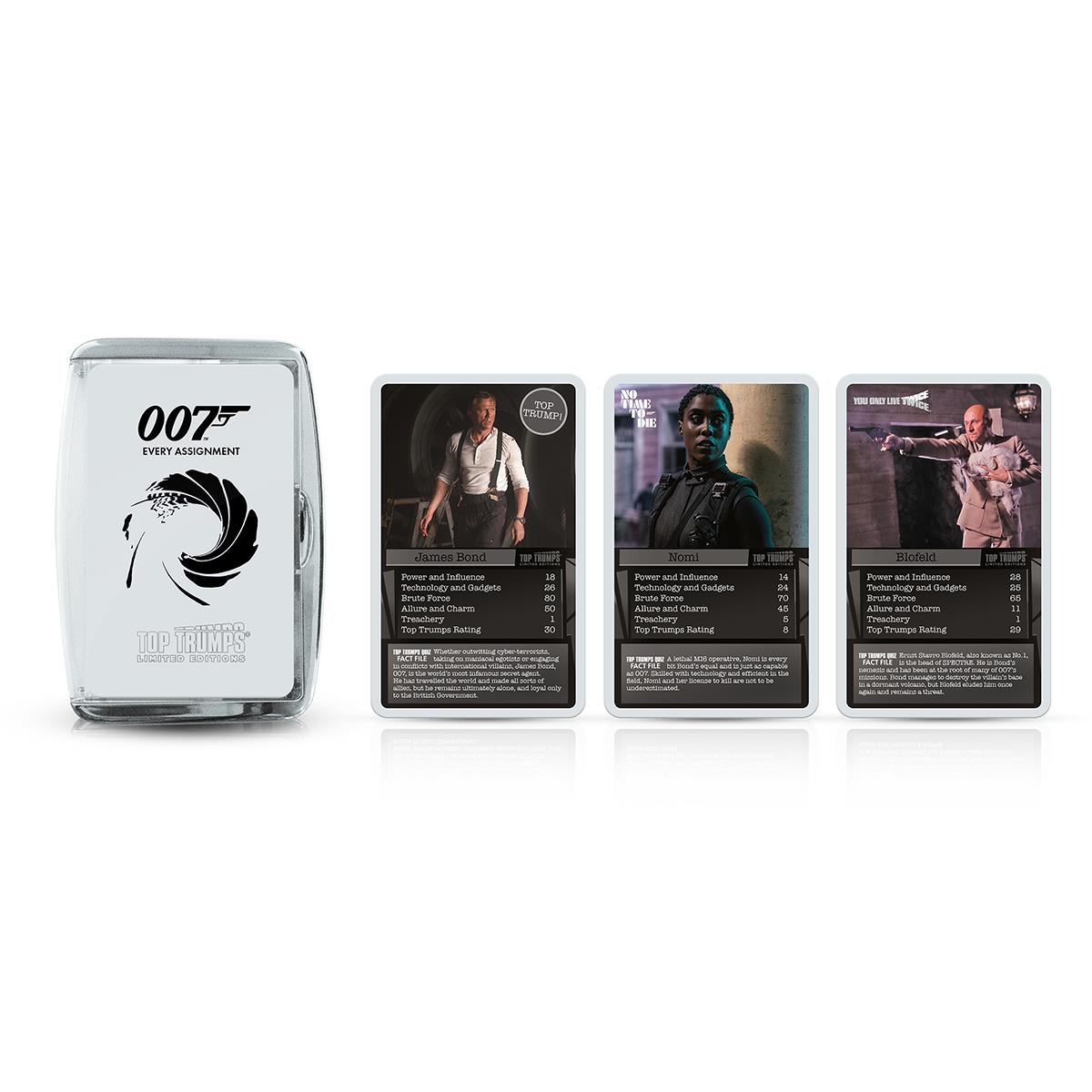 James Bond 'Every Assignment' Top Trumps Card Game - Trò chơi thẻ bài 007 - Winning Moves - Hình ảnh bổ sung 5