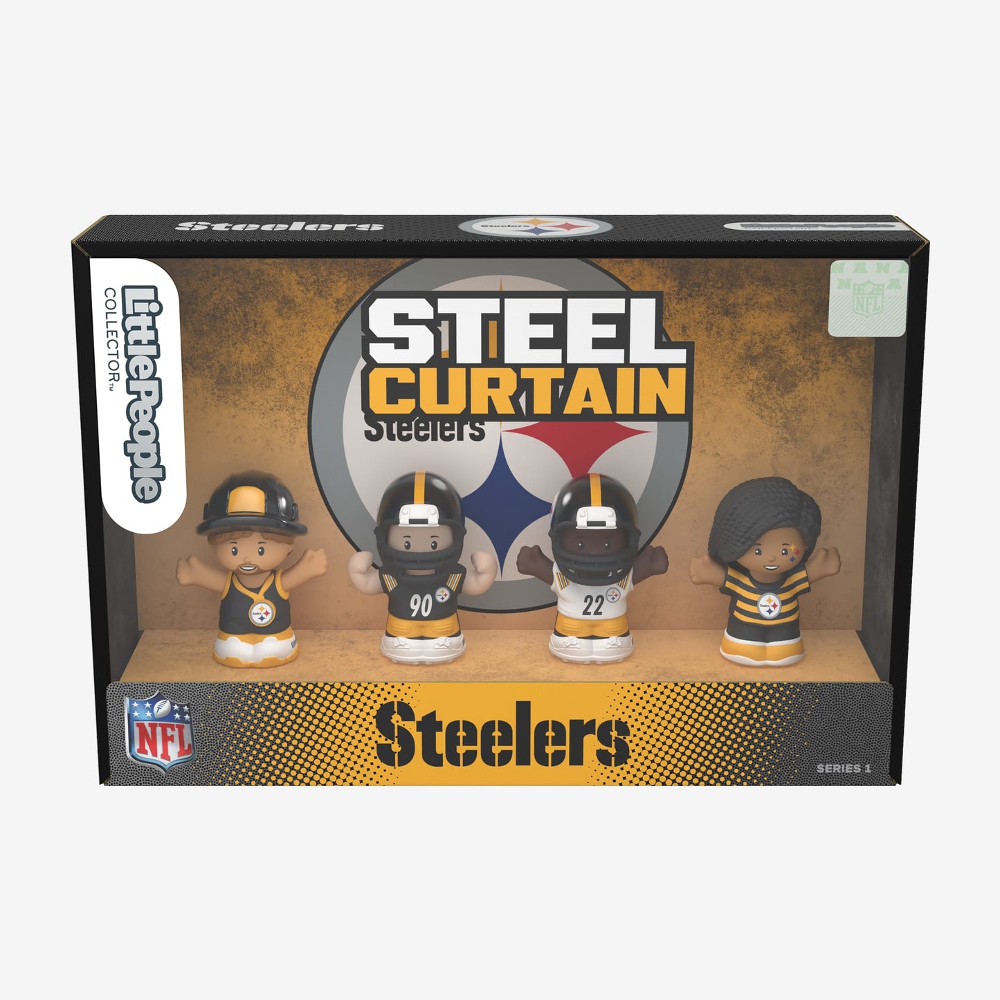 Little People Collector x NFL Pittsburgh Steelers Set - Bộ Mô Hình Sưu Tập NFL - Mattel Mattel - ảnh 7 - Figure Set