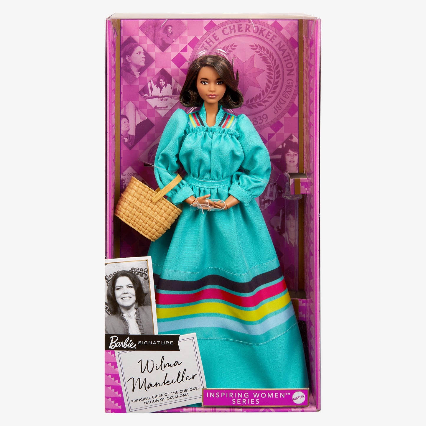 Barbie Inspiring Women Principal Chief Wilma Mankiller Doll - Búp Bê Sưu Tầm Barbie Signature Mattel - ảnh 3 - Collectible Do