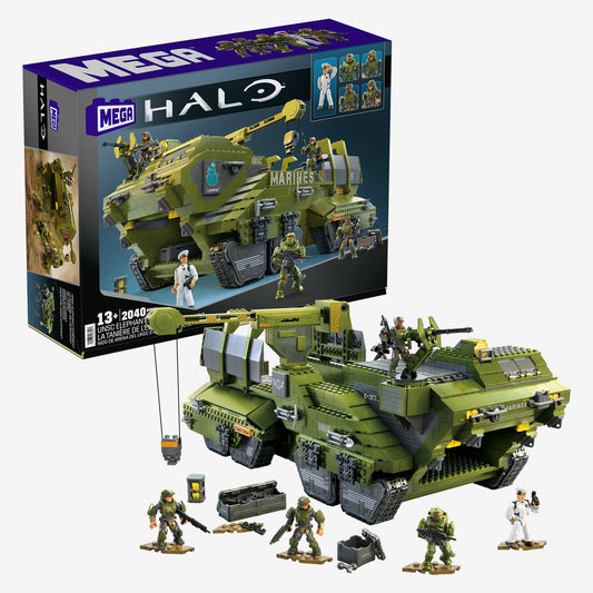 MEGA Halo UNSC Elephant Sandnest Building Kit - Bộ Lắp Ráp Xe Vận Tải Behemoth - MEGA