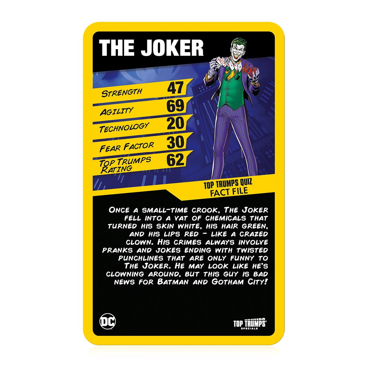 Batman Top Trumps Card Game - Trò chơi thẻ bài siêu anh hùng DC - Winning Moves - Góc nhìn khác 3