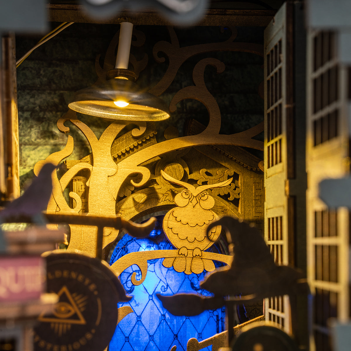 Rolife Book Nook Shelf Insert - Magic House TGB03 - Mô hình nhà gỗ DIY lắp ráp - Rolife TGB03