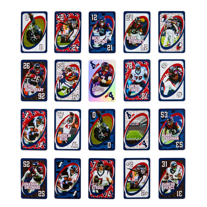 UNO Fandom NFL Houston Texans Game Deck - Bộ Bài UNO Đội Bóng Houston Texans - Mattel - Hình ảnh bổ sung 6