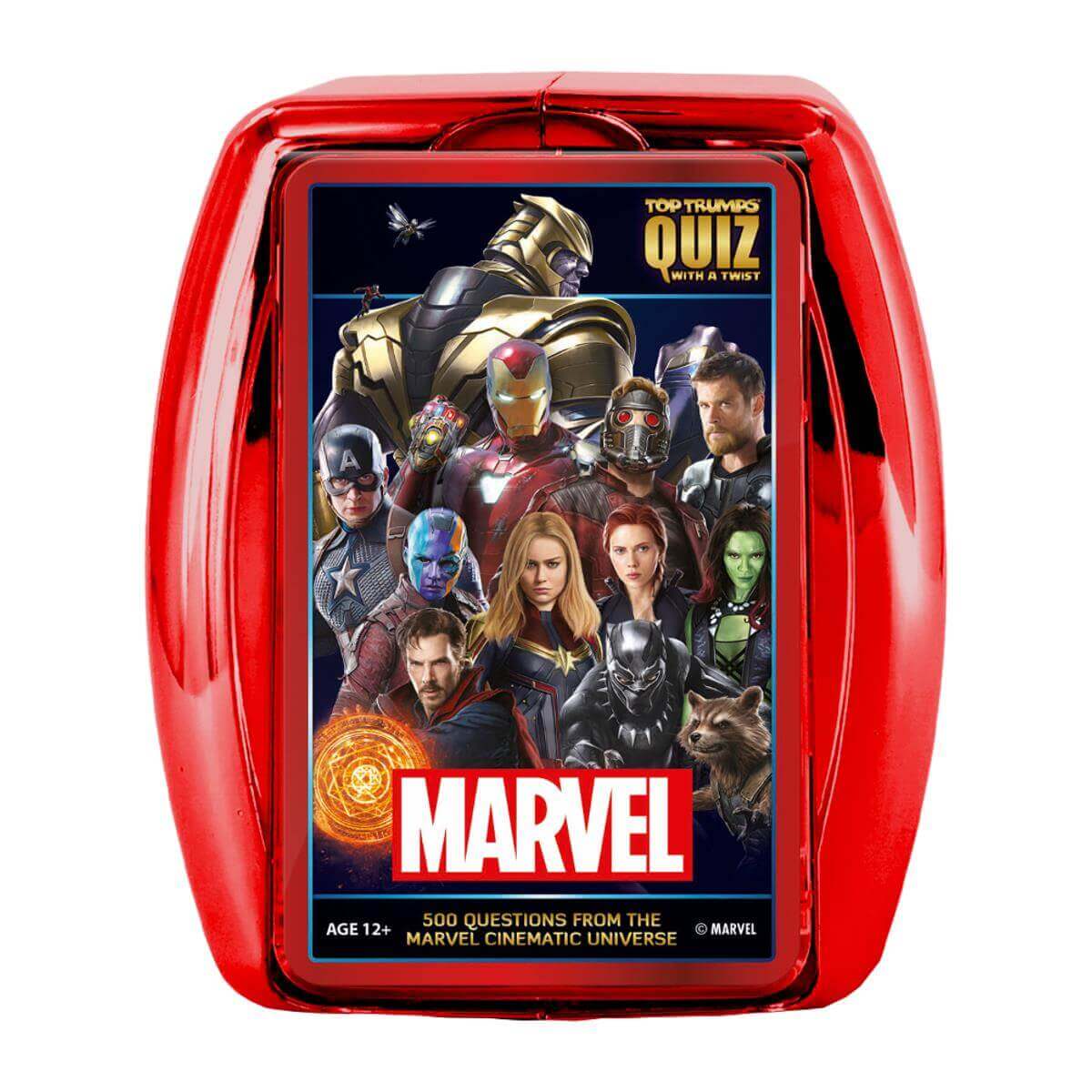 Marvel Cinematic Universe Top Trumps Quiz Card Game - Trò Chơi Thẻ Bài Đố Vui - Winning Moves - Hình ảnh sản phẩm