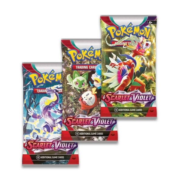 Thẻ bài Pokemon TCG SV01 Scarlet & Violet 3 Pack Blister