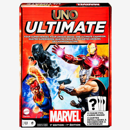 UNO Ultimate Marvel Trò chơi Thẻ bài Siêu Anh Hùng Mattel HHV87 - Hình ảnh sản phẩm
