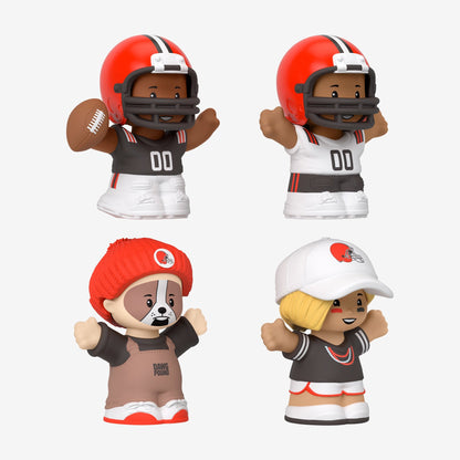 Little People Collector x NFL Cleveland Browns Set - Bộ Mô Hình Figure Sưu Tầm Mattel - Hình ảnh bổ sung 6