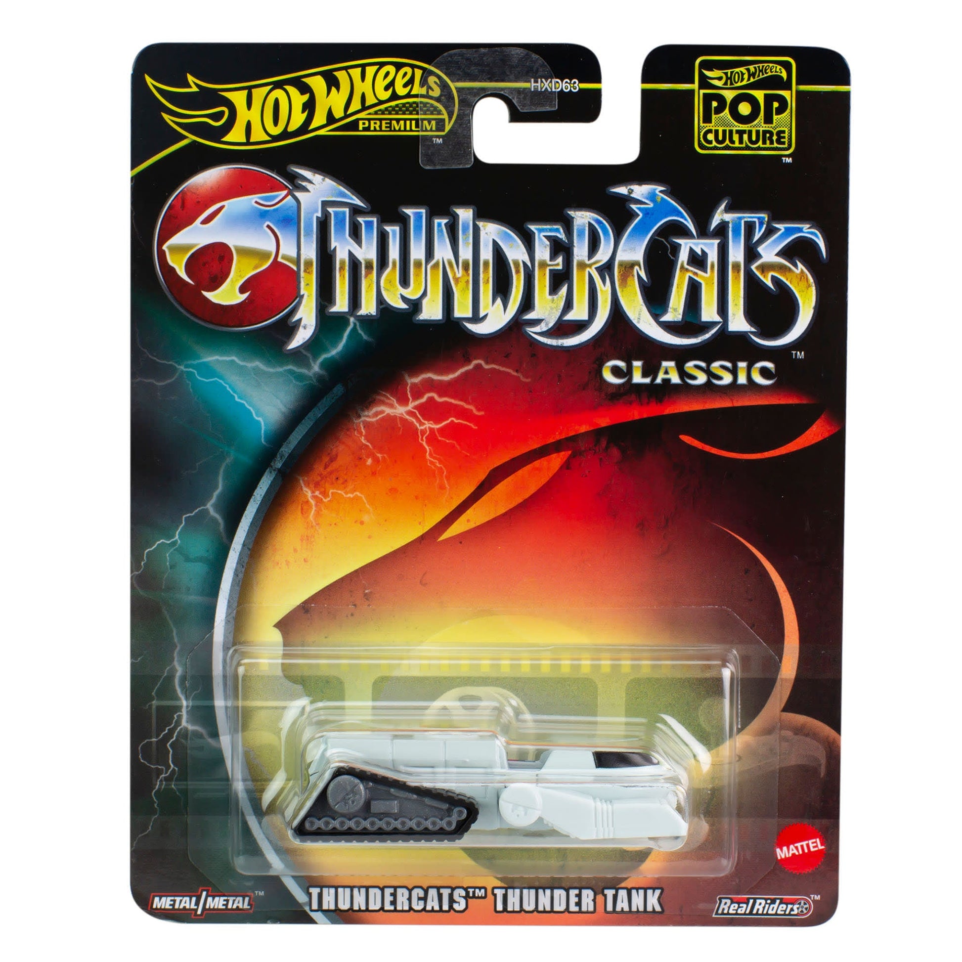 Hot Wheels Premium Pop Culture Thundercat Thunder Tank - Mô Hình Xe 1:64 Mattel HVJ53 - Hình ảnh sản phẩm