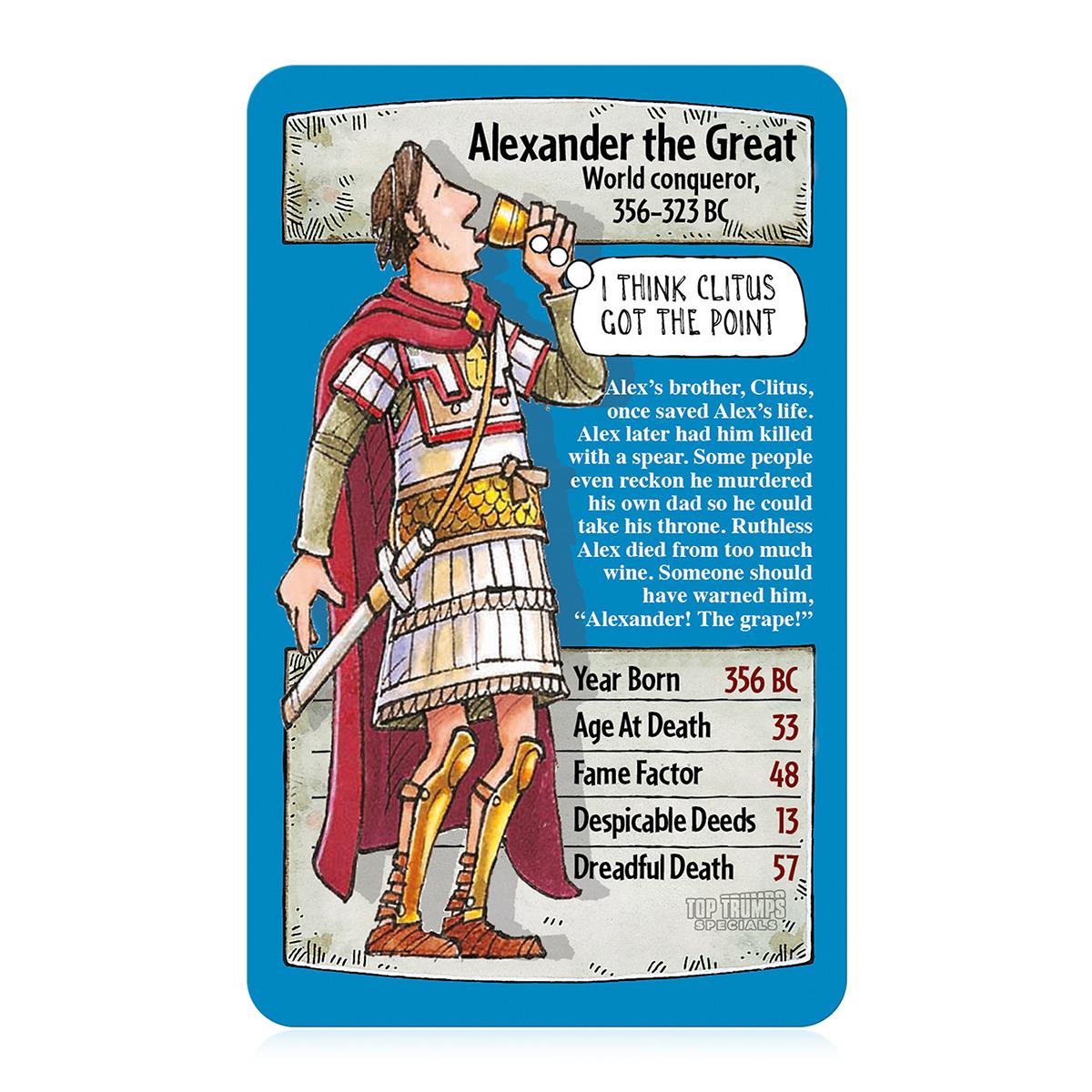 Horrible Histories Top Trumps Card Game - Trò Chơi Thẻ Bài Lịch Sử - Winning Moves - Hình ảnh chi tiết 2