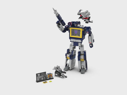 LEGO® ICONS™ Transformers: Soundwave - Mô Hình Robot Biến Hình Decepticon 10358