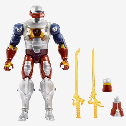 Masters of the Universe Masterverse Roboto Action Figure - Mô Hình Robot Chiến Binh 18cm - Mattel Mattel - ảnh 3 - Action Fig