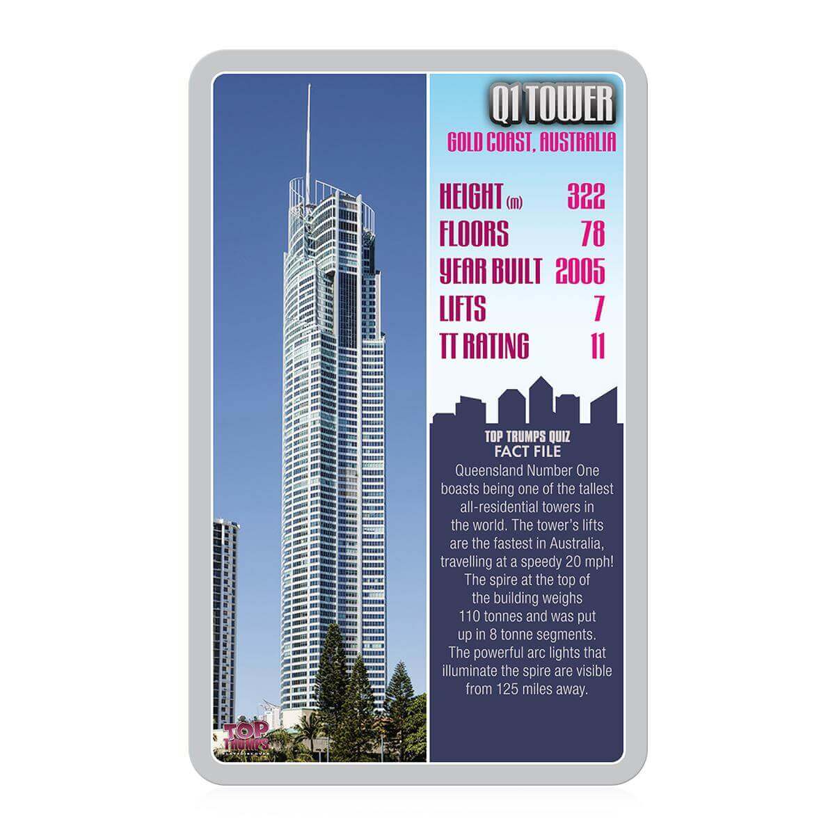Skyscrapers Top Trumps Card Game - Trò chơi thẻ bài kiến trúc & giáo dục - Winning Moves - Góc nhìn khác 3