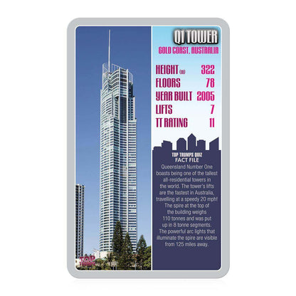 Skyscrapers Top Trumps Card Game - Trò chơi thẻ bài kiến trúc & giáo dục - Winning Moves - Góc nhìn khác 3