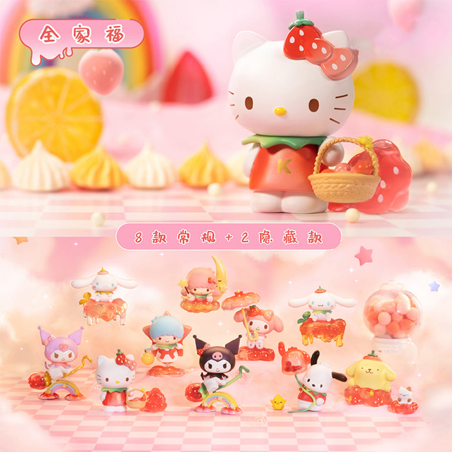 Sanrio Strawberry Land Figure - Mô hình Blind Box - OTHER ART TOYS