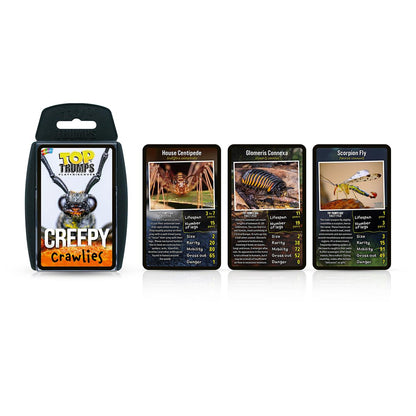 Creepy Crawlies Top Trumps Card Game - Trò Chơi Thẻ Bài Giáo Dục Côn Trùng - Winning Moves - Hình ảnh bổ sung 5