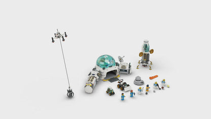 LEGO® City Lunar Research Base - Trạm Nghiên Cứu Mặt Trăng LEGO 60350 LEGO - ảnh 2 - Building Sets