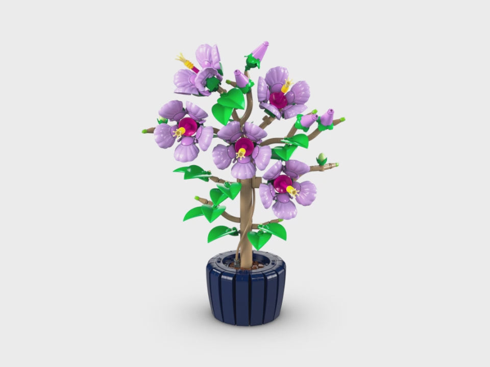 LEGO® Botanicals Hibiscus - Mô hình lắp ráp hoa dâm bụt - LEGO 10372