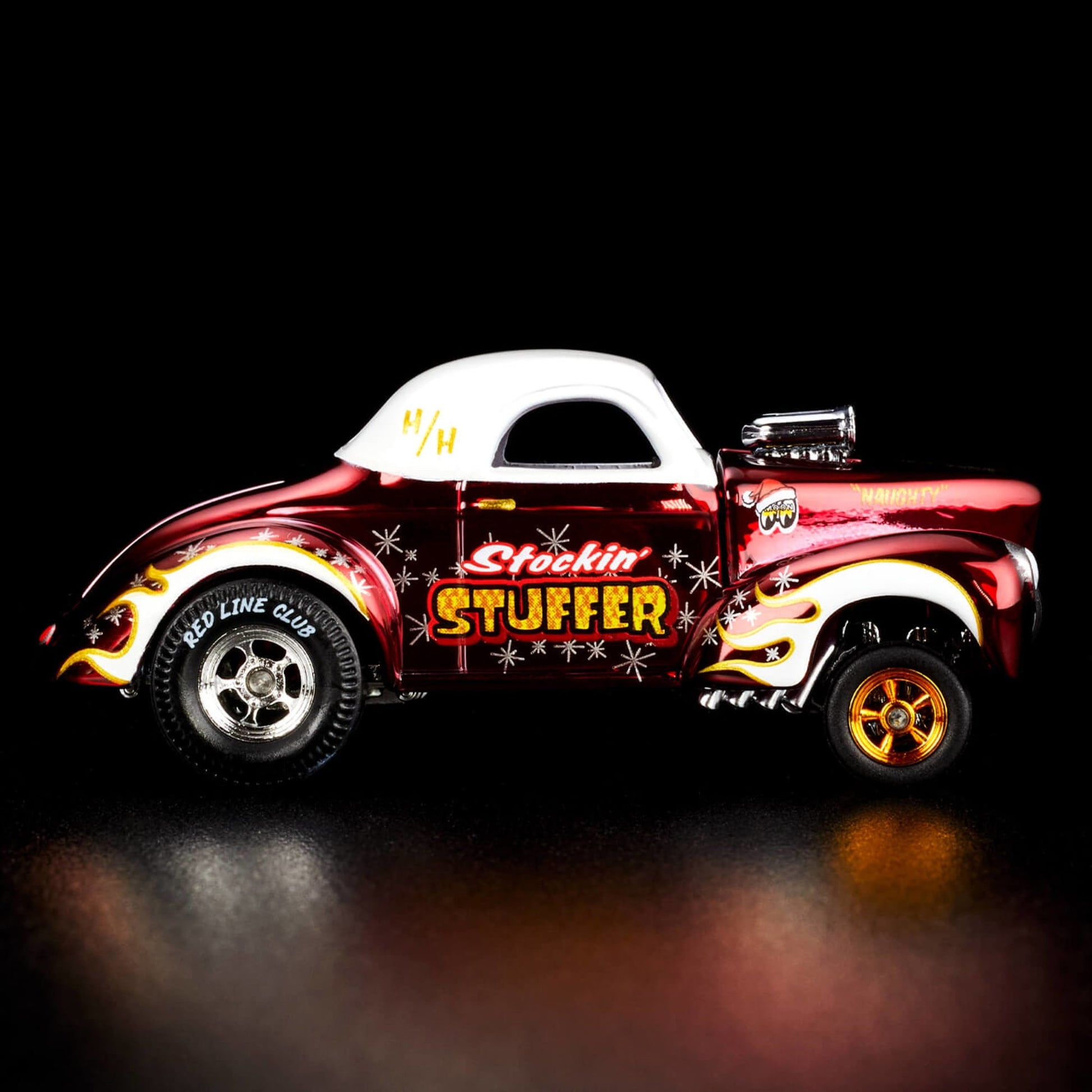 RLC Exclusive ’41 Willys Gasser Holiday Car - Xe Mô Hình Sưu Tầm Giới Hạn Hot Wheels - Hình ảnh chi tiết 2