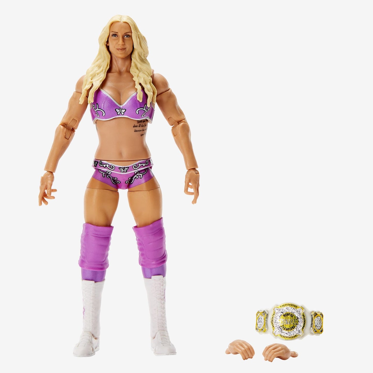 WWE Charlotte Flair Elite Collection Action Figure - Mô Hình Siêu Sao WWE Mattel HDF11 - Góc nhìn khác 3
