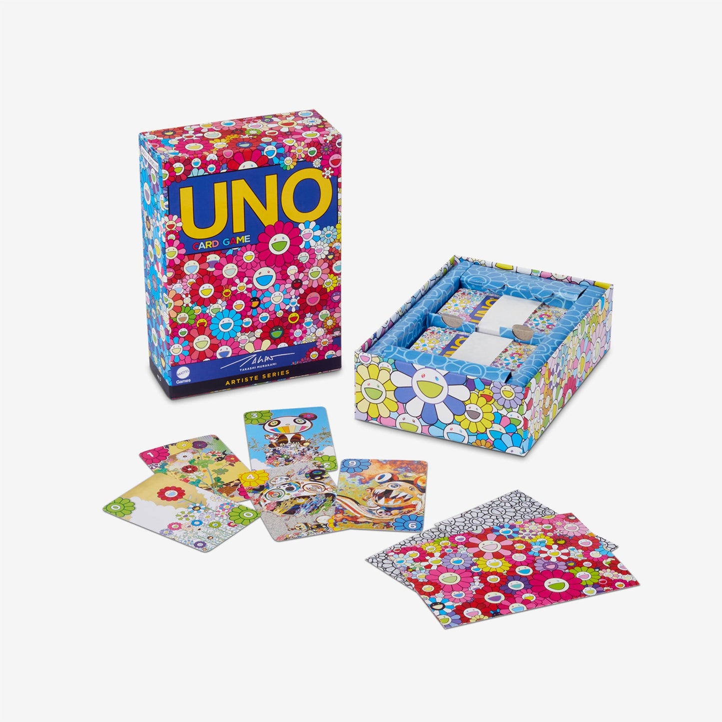 UNO Artiste Series, Takashi Murakami - Bộ Bài Thẻ Bài Nghệ Thuật Mattel HJR22 - Hình ảnh bổ sung 9