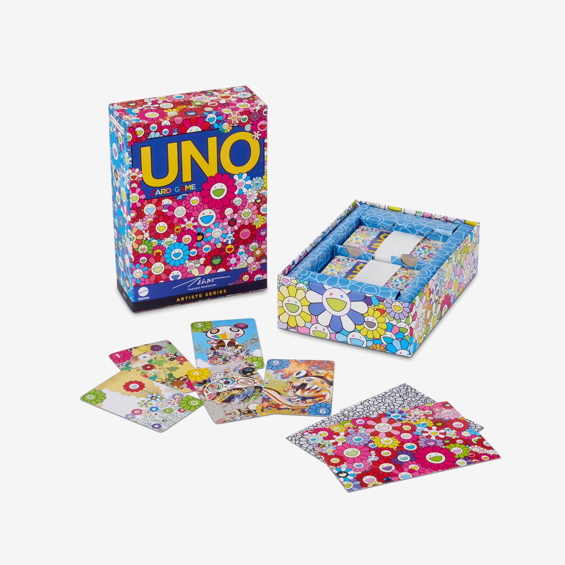 UNO Artiste Series, Takashi Murakami - Bộ Bài Thẻ Bài Nghệ Thuật Mattel HJR22 - Hình ảnh bổ sung 9