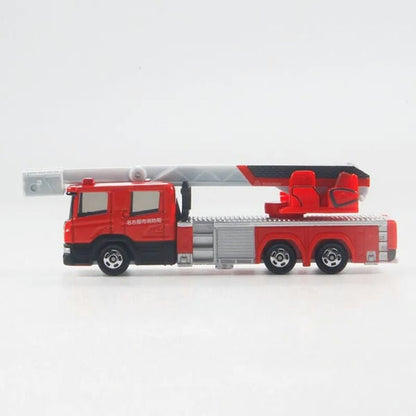 Long Tomica No. 145 Nagoya City Fire Bureau Ladder Truck M32L-AT