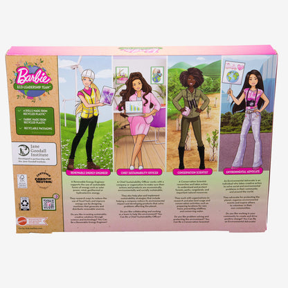 Barbie Eco-Leadership Team (2022 Career of the Year Four Doll Set) Bộ 4 Búp Bê Nghề Nghiệp Bảo Vệ Môi Trường Barbie Barbie - 