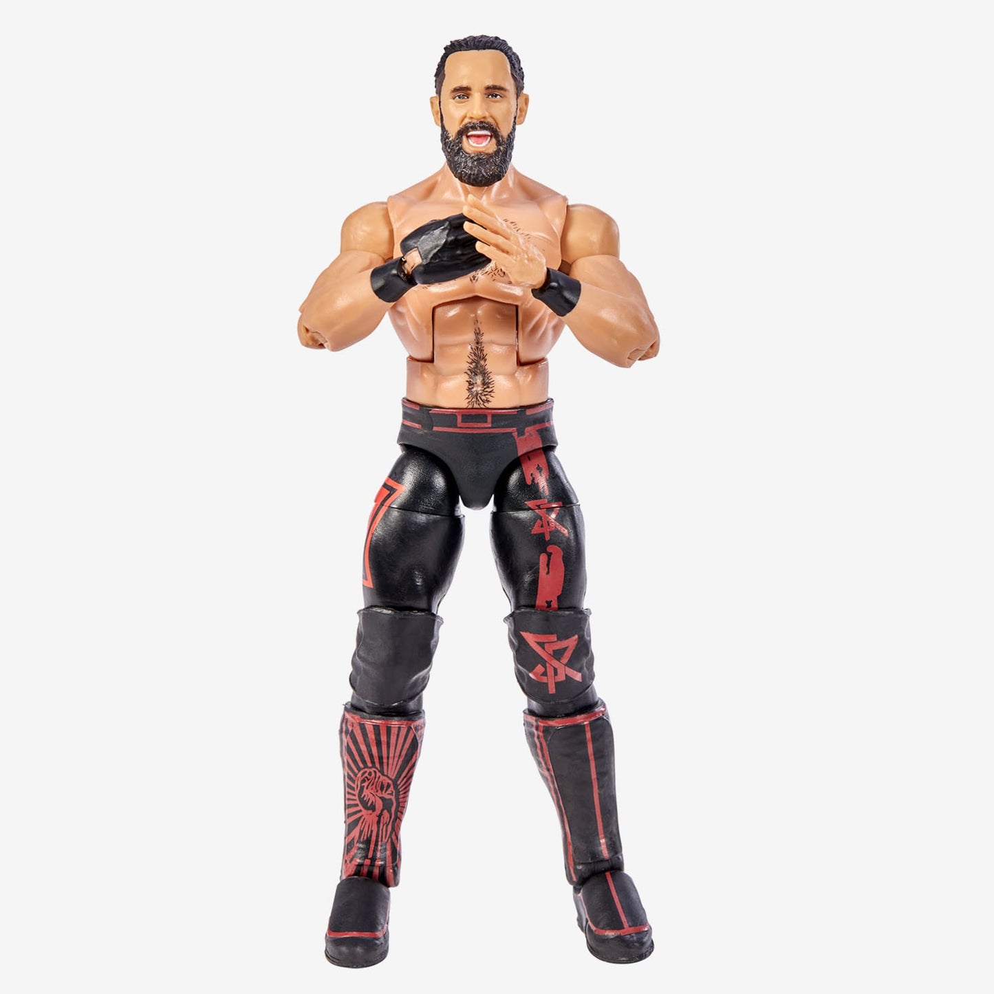 WWE Seth Rollins Elite Collection Action Figure - Mô Hình Siêu Sao Đô Vật Mattel - Góc nhìn khác 3