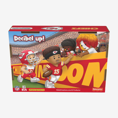 Little People Collector x NFL Kansas City Chiefs Set - Bộ Mô Hình Nhân Vật Sưu Tầm - Mattel