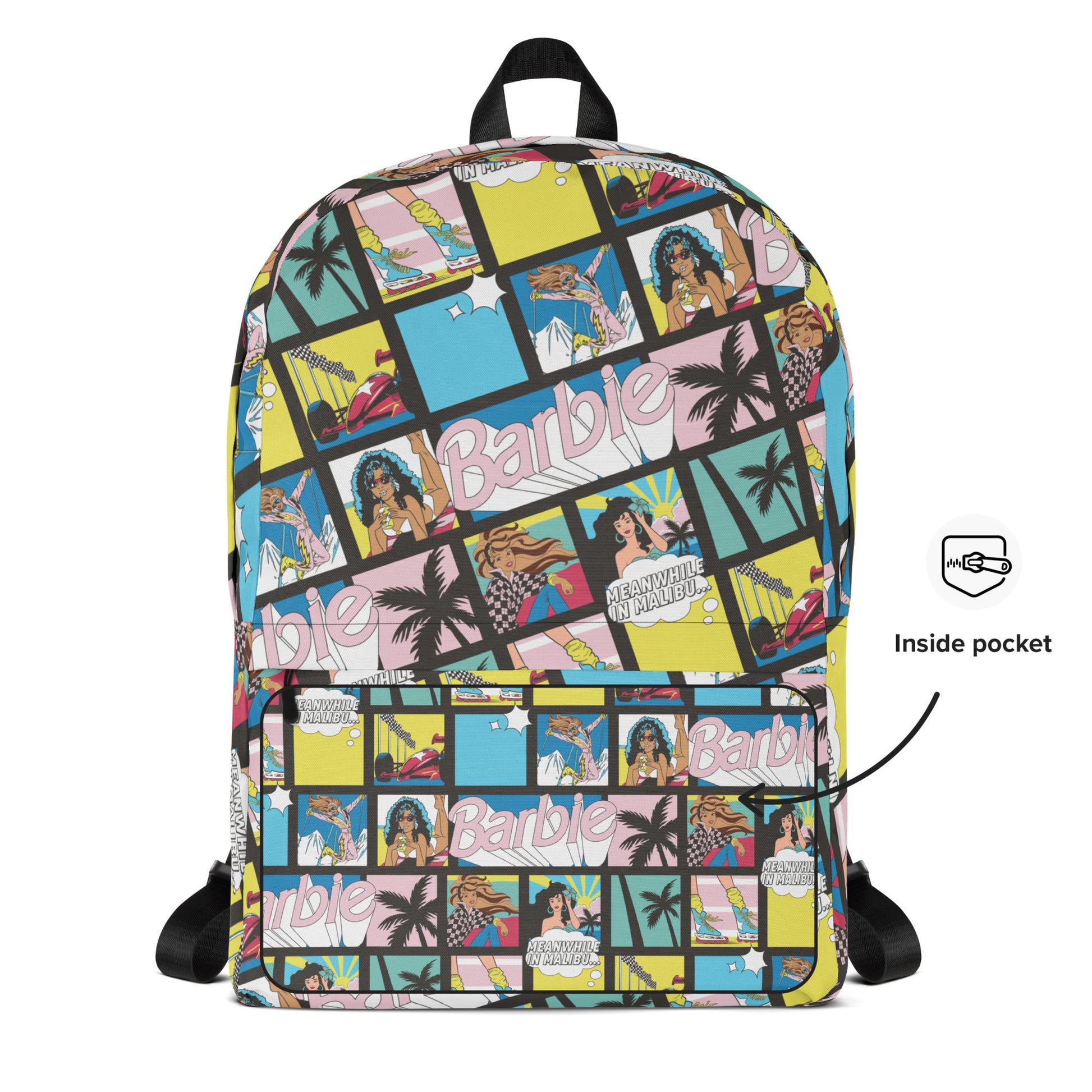 Barbie Malibu Comic Backpack - Balo Thời Trang Chống Nước - Mattel Signature - Hình ảnh chi tiết 2
