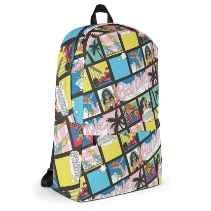 Barbie Malibu Comic Backpack - Balo Thời Trang Chống Nước - Mattel Signature - Hình ảnh bổ sung 4