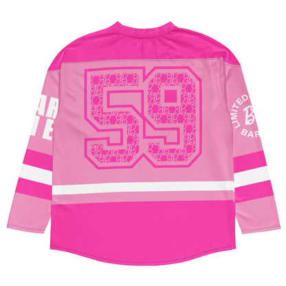 Barbie Colorblock Varsity Jersey - Áo Thun Thể Thao Hockey Cao Cấp - Barbie Signature - Hình ảnh chi tiết 2