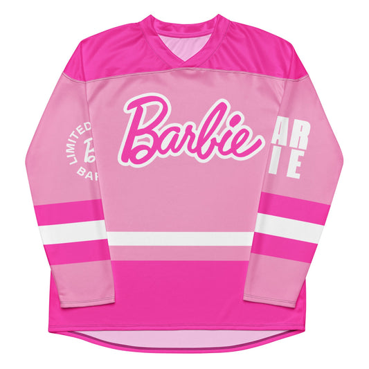 Barbie Colorblock Varsity Jersey - Áo Thun Thể Thao Hockey Cao Cấp - Barbie Signature - Hình ảnh sản phẩm