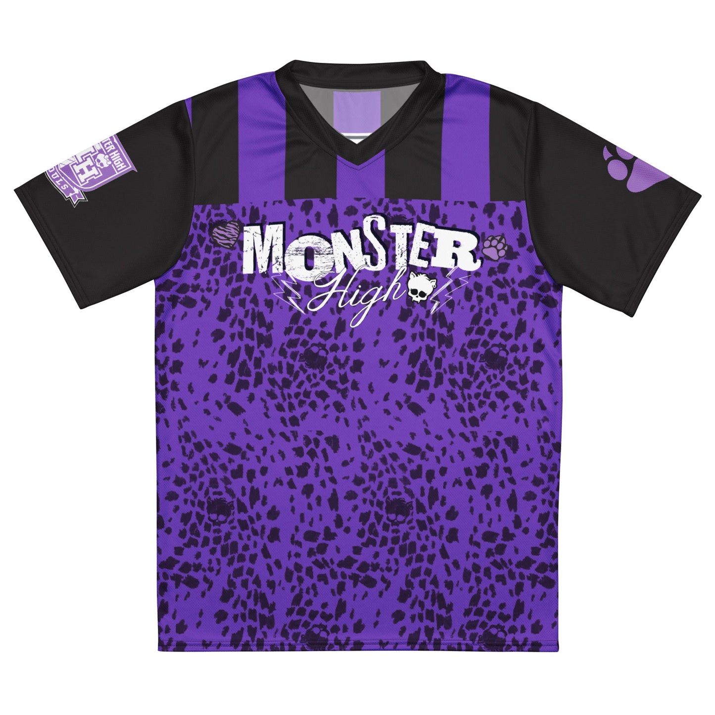 Monster High Animal Print Jersey Áo Thể Thao Họa Tiết Da Thú Mattel - Hình ảnh sản phẩm