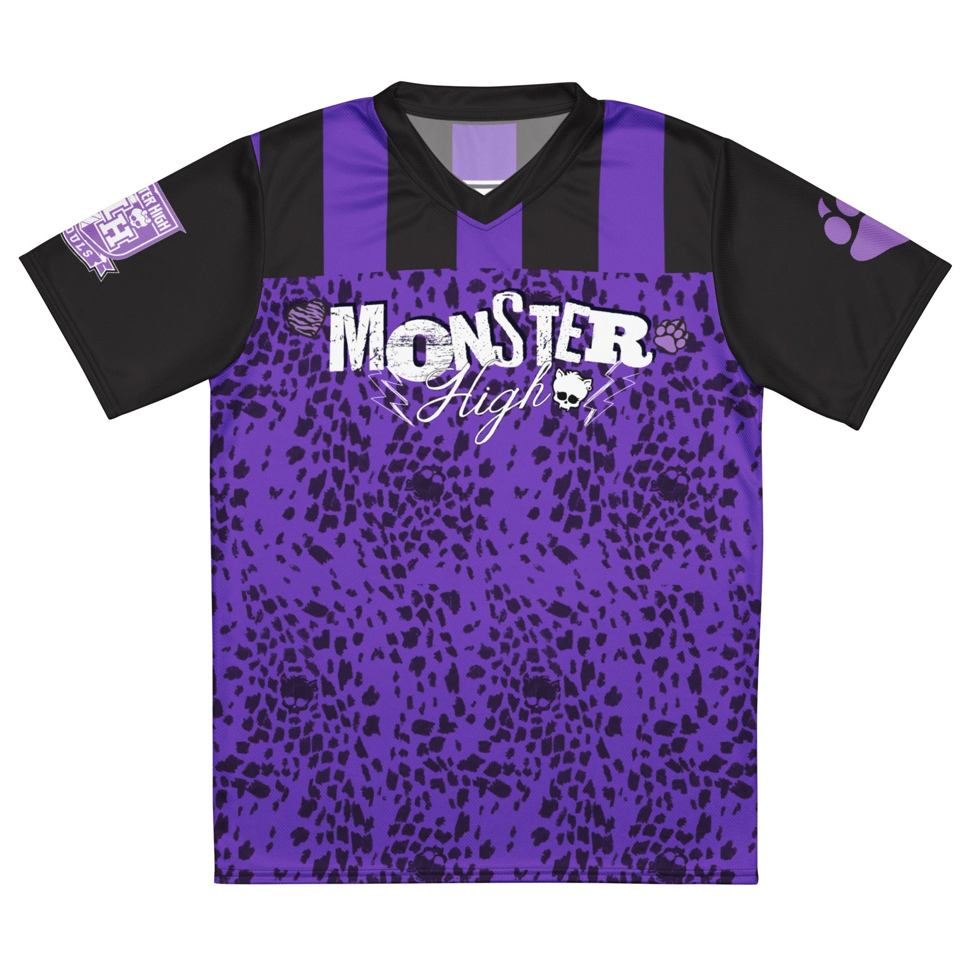 Monster High Animal Print Jersey Áo Thể Thao Họa Tiết Da Thú Mattel - Hình ảnh sản phẩm