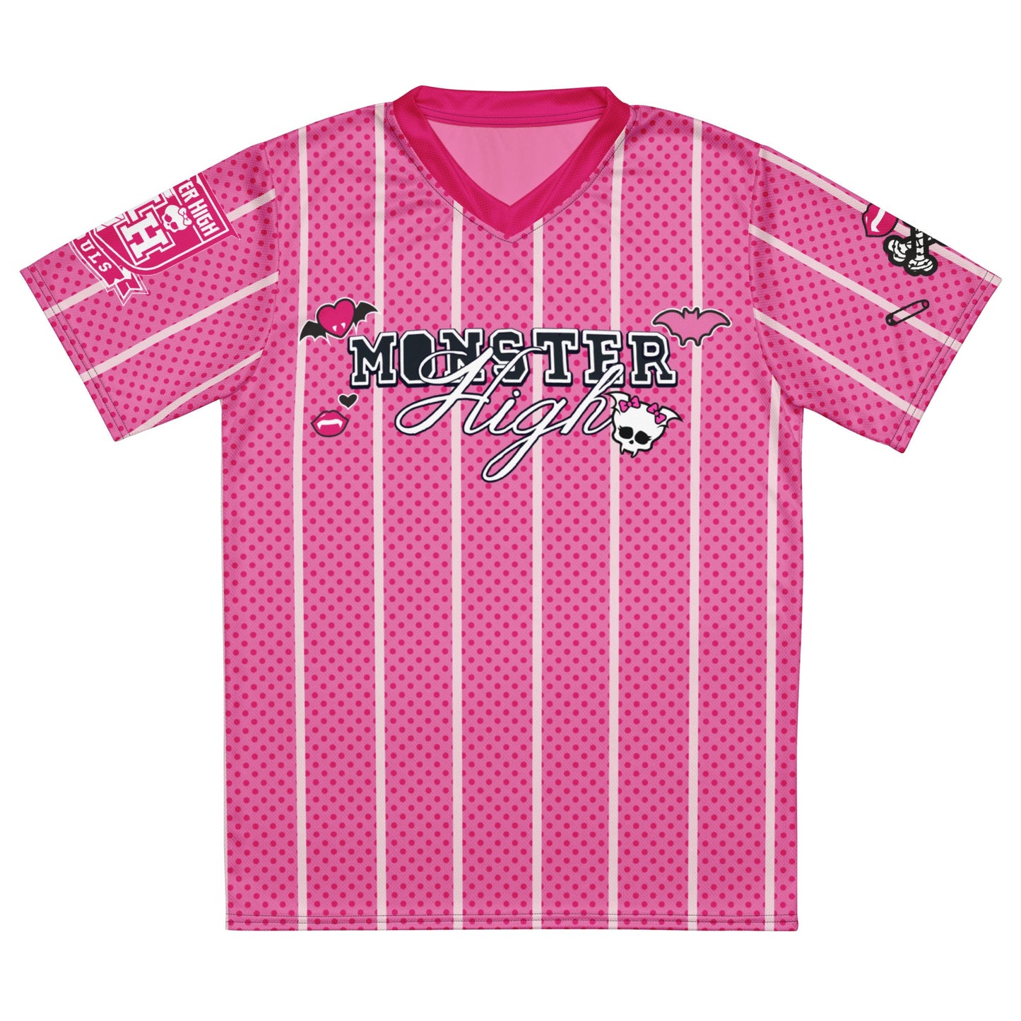 Monster High Striped Jersey - Áo Jersey Sọc Thể Thao Cao Cấp - Mattel Creations - Hình ảnh sản phẩm