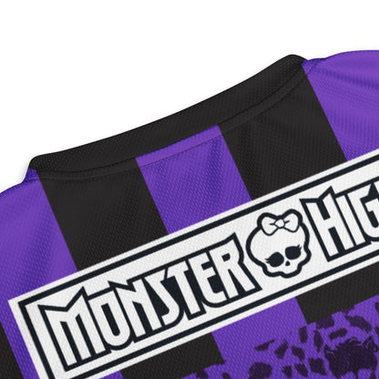 Monster High Animal Print Jersey Áo Thể Thao Họa Tiết Da Thú Mattel - Góc nhìn khác 3