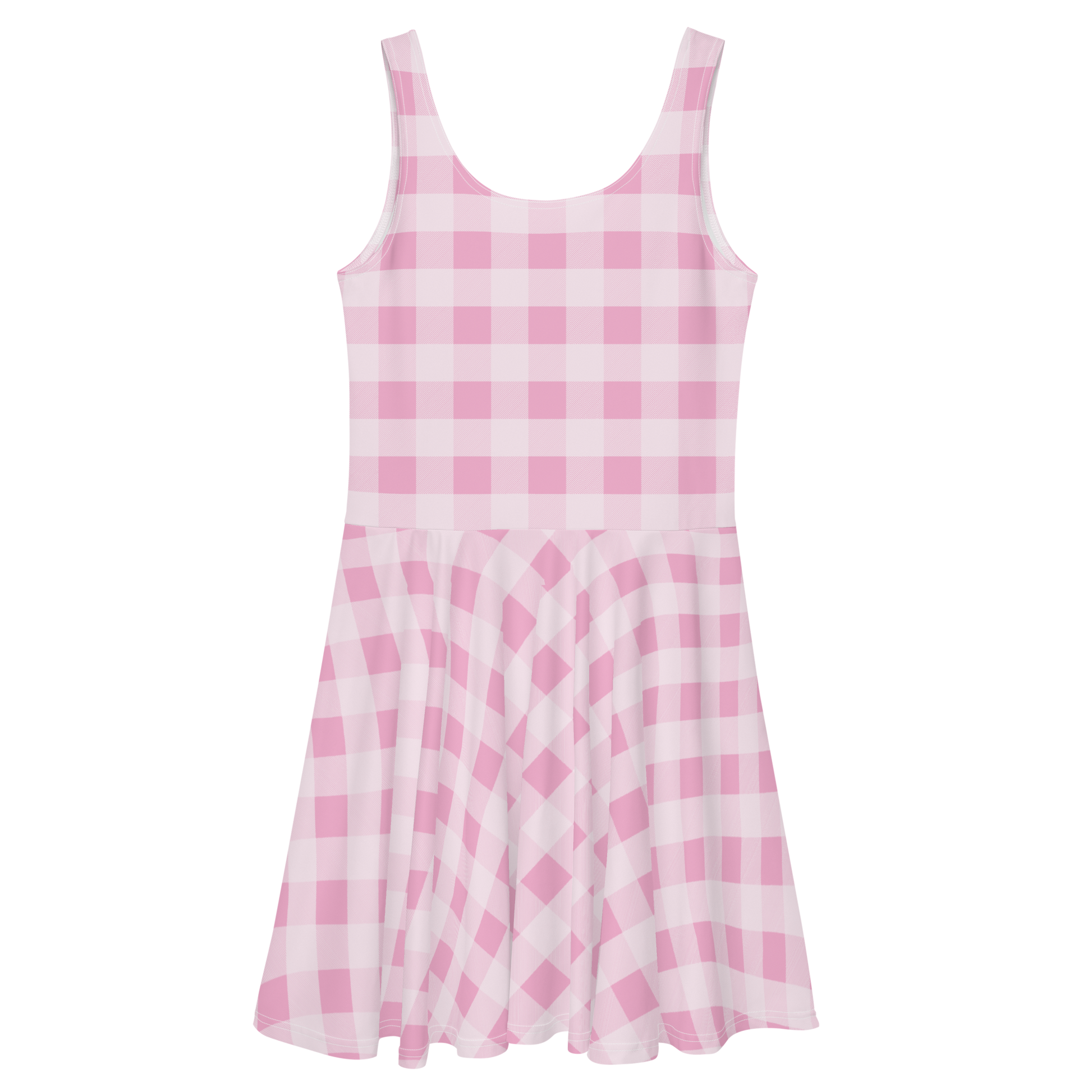 Gingham Print Dress - Barbie the Movie - Váy Xòe Họa Tiết Gingham Barbie Signature - Hình ảnh chi tiết 2